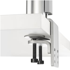 AWM-FH-S heavy duty F-clamp - for heavy and multi-monitor configurations - Silver