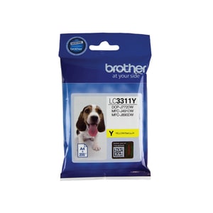 Brother Original Standard Yield Inkjet Ink Cartridge - Yellow Pack - 200 Pages