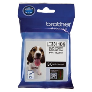 Brother Original Standard Yield Laser Toner Cartridge - Black Pack - 200 Pages