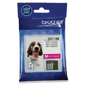 Brother LC3311M Original Inkjet Ink Cartridge - Magenta Pack - 200 Pages