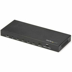 StarTech.com ST124HD202. Video Porttyp: HDMI, Teilnehmerausgang: 4x HDMI. Maximale Auflösung: 3840 x 2160 Pixel, Produktfa