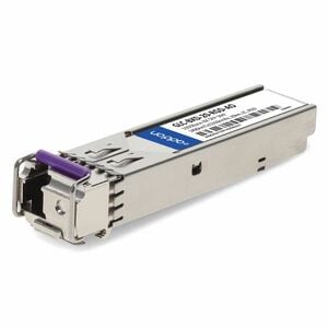 AddOn GLC-BXD-20-RGD-AO SFP (mini-GBIC) - 1 x LC 1000Base-BX Network - 1 - TAA Compliant - For Optical Network, Data Netwo