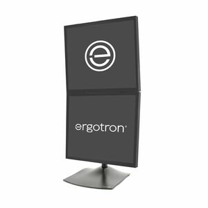 Ergotron DS Series DS100 Dual Monitor Desk Stand, Vertical. Capacité de charge maximale: 20,9 kg, Taille maximale de l’écr