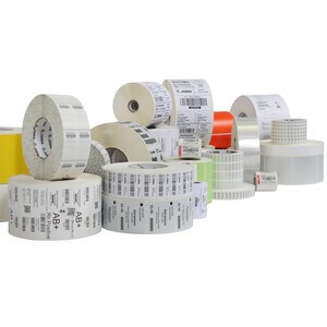 TAG PAPER 4X4IN (101.6X101.6MM) DT Z-SELECT 4000D 7.5 MIL HIGH PERFORMANCE COATED 1IN (25.4MM) CORE