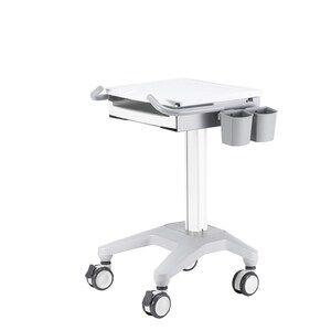 Neomounts MED-M200 Carrinho para produtos médicos - 5 kg Capacidade de carga - 4 Rodízios - 600 mm Largura x 440 mm Profun
