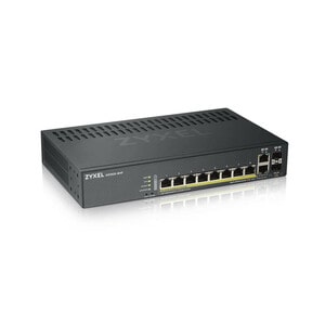 ZYXEL GS1920 GS1920-8HPV2 8 Ports Manageable Ethernet Switch - Gigabit Ethernet - 10/100/1000Base-T, 1000Base-X - 4 Layer 