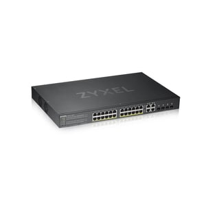 ZYXEL GS1920 GS1920-24HPV2 24 Ports Manageable Ethernet Switch - 4 Layer Supported - Modular - 4 SFP Slots - Twisted Pair,