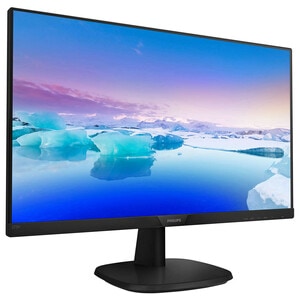 Philips V-line 273V7QDAB 27" Aula Full HD Monitor LCD - 16:9 - preto texturizado - 68,6 cm (27") Viewable - WLED Luz poste