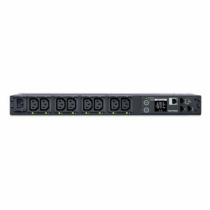 SWITCHED EPDU 1RU HORIZONTAL 12AMP INPUT - SNMP NETWORK CONNECTION - 8X IEC-320 C13 OUT -IEC-320 C14 IN - 2 YRS ADV. REPLA