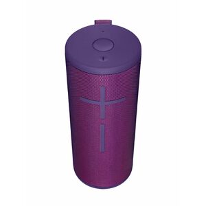 Logitech BOOM 3 Portable Bluetooth Speaker System - Ultraviolet Purple - Battery Rechargeable - USB