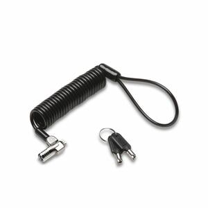 Kensington NanoSaver Cable Lock For Notebook - 2.29 m Cable - Portable - Keyed Lock - Carbon Steel, Plastic - For Notebook