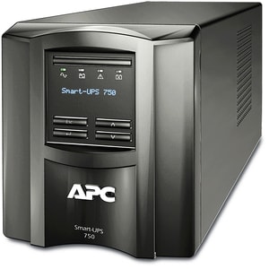 APC by Schneider Electric Smart-UPS Line-interactive UPS - 750 VA/500 W - Tower - 3 Hour Recharge - 230 V AC Input - 230 V