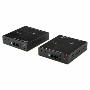 StarTech.com HDMI over IP Extender Kit with Video Wall Support - Extends HDMI signal and RS232 control to one or multiple 
