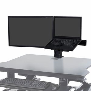 Ergotron WorkFit Lift für LCD-Display, Notebook, Monitor, Workstation - Höhenverstellbar - Bildschirmgr�ße: 24 Zoll (60,96