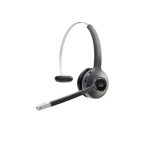 Cisco 561 Wireless Over-the-head Mono Headset - Monaural - Supra-aural - 9144 cm - DECT 6.0 - 90 Ohm - 50 Hz to 18 kHz - U