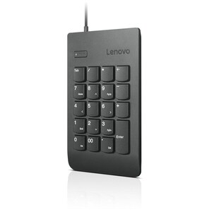 Lenovo Keypad - Cable Connectivity - USB Interface - Black - 17 Key(s) - Notebook, Tablet - PC