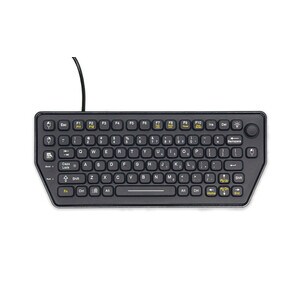 Tastiera Gamber-Johnson SLK-79-FSRCavo Connettività - USB Interfaccia - Gomma di silicone industriale Keyswitch - Windows,