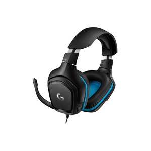 Logitech G432 Wired Over-the-head Stereo Gaming Headset - Binaural - Circumaural - 5 Kilo Ohm - 20 Hz to 20 kHz - 200 cm C