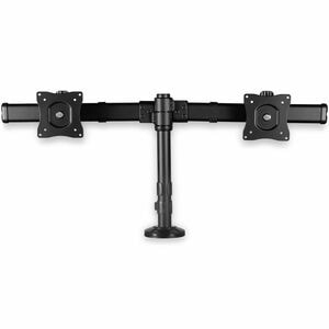 StarTech.com Desk-Mount Dual-Monitor Arm, For up to 27"(17.6lb/8kg) Monitors, Low Profile Design, Clamp/Grommet Mount, Dua