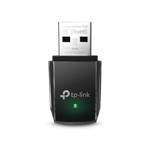 TP-Link T3U Dualband Wi-Fi Adapter für Notebook - IEEE 802.11ac - USB 3.0 - 1,27 Gbit/s - 2,40 GHz ISM - 5 GHz UNIIExtern