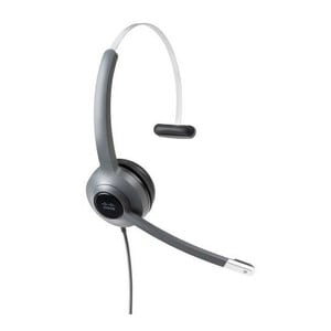 Cuffie Cisco 521 Cavo Over-the-head Mono - Nero - Monoaurale - Supra-aural - Unidirezionale, Electret, Condensatore Microf
