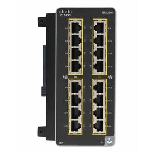 CATALYST IE3300 RUGGED 16 PORT GE COPPER EXP MODULE
