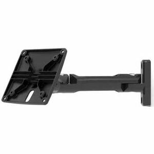Compulocks VESA Swing Arm Mount Black - 100mm x 100mm and 75mm x 75mm VESA Compatible Mount, Low-profile Mounting Bracket,
