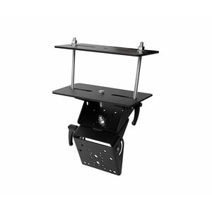 Montage Embarqué Gamber-Johnson pour Tablette, Ordinateur, Ecran - Couche poudre noire - 75 x 75