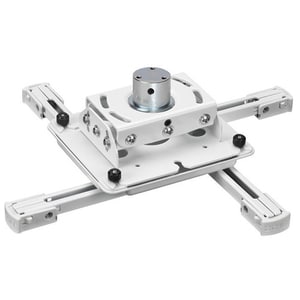 ITB - Supporto da soffitto per videoproiettori, portata 22,7Kg. colore bianco