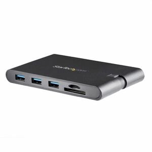 StarTech.com USB Type C Docking Station for Notebook - 85 W - Black - 5 x USB Ports - 3 x USB 3.0 - USB Type-C - Network (
