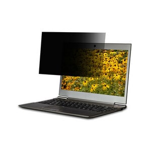 Origin Plastic Anti-glare Privacy Screen Filter - Black - For 61 cm (24") Widescreen LCD Monitor - 16:9