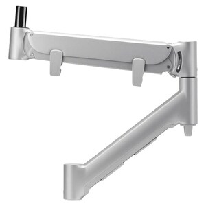 AWM-AHX-S heavy duty dynamic arm - flat monitors to 16kg (35lb) - curved monitors to 12kg (26.5lb) - Silver