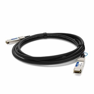 AddOn CAB-Q-Q-100G-1M-AO 1 m QSFP28 Network Cable - TAA Compliant - Cable for Network Device - First End: 1 x QSFP28 Netwo