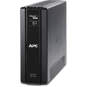APC by Schneider Electric Back-UPS Pro Line-interactive UPS - 1.50 kVA/865 W - Tower - AVR - 7.20 Hour Recharge - 2.60 Min