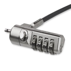 StarTech.com Cable Lock For Notebook, Docking Station, Monitor, Projector - TAA Compliant - 2 m Cable - Resettable - 4-dig
