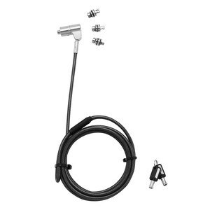 Câble de verrouillage Dicota Universal Pour Ordinateur Portable, Projecteur, Moniteur, Imprimante - 2 m Câble - Fermeture 