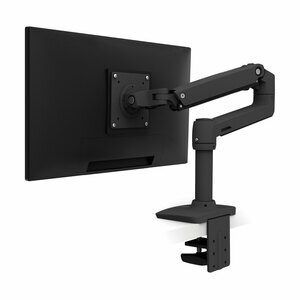 Ergotron Mounting Arm for Monitor - Matte Black - 1 Display(s) Supported - 86.4 cm (34") Screen Support - 11.30 kg Load Ca