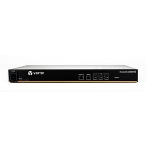 Vertiv AVOCENT ACS ACS8008DAC-404 Device Server - 1 GB - DDR3 SDRAM - Twisted Pair, Optical Fiber - 2 x Network (RJ-45) - 