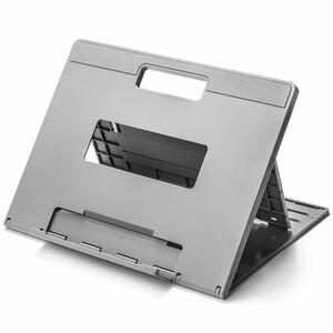 Kensington SmartFit Height Adjustable Notebook Stand - Up to 17" (43.18 cm) Screen Support - Grey - For Notebook, Home - A