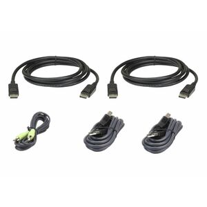CABLE KIT DUAL DISPLAYPORT 1.2 /USB/SP