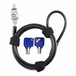 Codi Bilateral Key Cable Lock for Wedge Slots w/ Two Keys