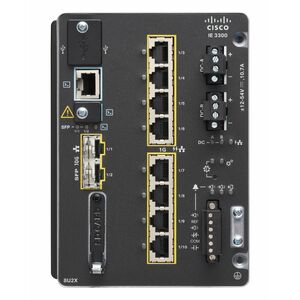Cisco Catalyst IE3300 IE-3300-8T2S 8 Anschlüsse Verwaltbar Ethernet-Switch - 3 Unterstützte Netzwerkschicht - Modular - 2 
