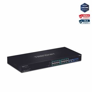 18-Port Gigabit PoE+ Smart Surveillance Switch