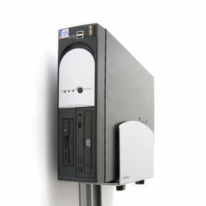Ergotron CPU安装 用于 中央处理器, 计算机, PC, 电源, Workstation, 壁挂式安装座, 安装臂, 安装支架 - 银 - 垂直 - 18.14 kg 承载量 - 钢
