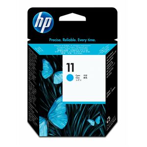 HP 11 (C4811A) 原版 喷墨 打印头 - 单包 - 青色 - 1 每台