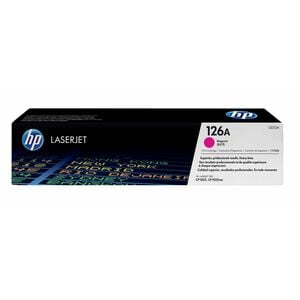 HP 126A (CE313A) 原版 标准 产出 激光 碳粉盒 - 单包 - 洋红 - 1 每台 - 1000 页
