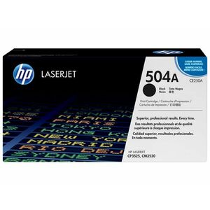 HP 504A 原版 激光 碳粉盒 - 单包 - 黑 - 1 每台 - 5000 页