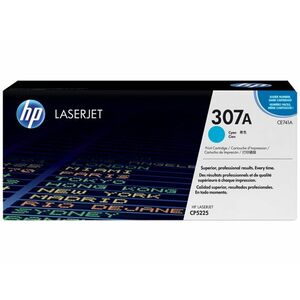 HP 307A (CE741A) 原版 激光 碳粉盒 - 单包 - 青色 - 1 每台