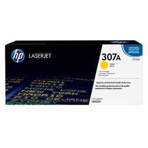 HP 307A (CE742A) 原版 激光 碳粉盒 - 单包 - 黄色 - 1 每台