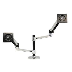Ergotron 45-248-026 安装臂 用于 笔记本电脑 - 18.14 kg 承载量 - 75 x 75, 100 x 100 - VESA 安装兼容